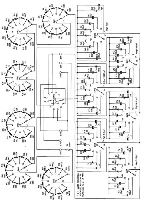 resistor decade box schematic